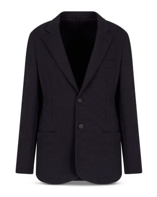 Travel Essentials Textured Blazer Jacket