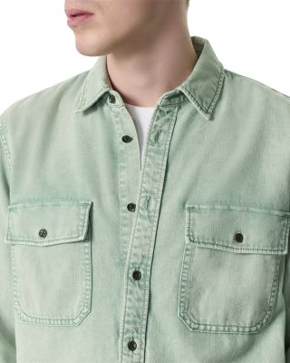 Relaxed Fit Denim Chest Pocket Shirt