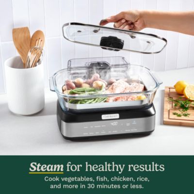 STM-4000 CookFresh&reg; Digital Glass Steamer