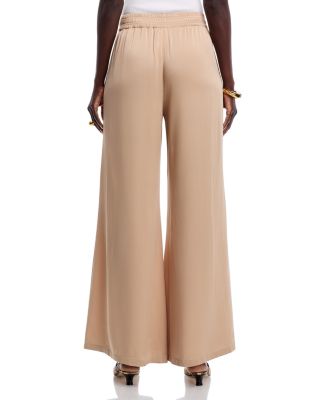 Pull On Wide Leg Pants