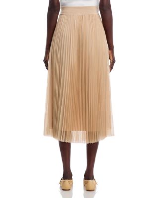 Pleated Tulle Skirt