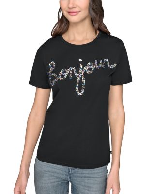 KARL LAGERFELD PARIS - Jewel Bonjour Tee