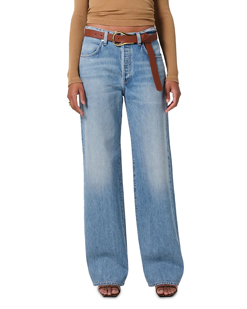 Citizens of Humanity Annina High Rise Wide Leg Jeans in Meuse