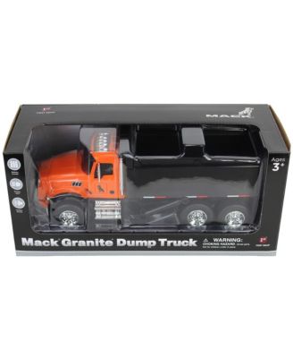  Inc. 1/24 Durable Plastic Mack Granite Dump Truck with Lights & Sounds 5-7 - Ages 5-7