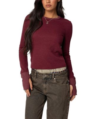 Waffle Long Sleeve T-shirt