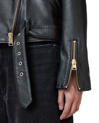 Balfern Leather Biker Jacket