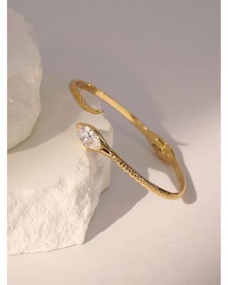 Marquise Crystal Cuff Bracelet