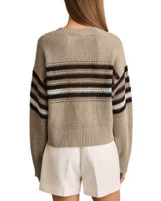 Catrice Linen Striped Sweater