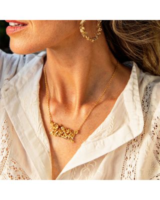 Meadow Cluster Necklace, 16"