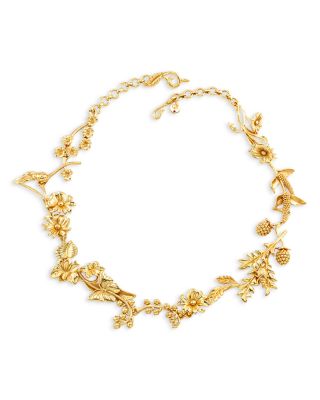 Meadow Wildflower Necklace, 16"