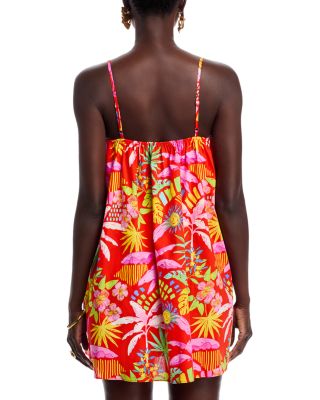 Wild Floral Poplin Shift Dress - Exclusive