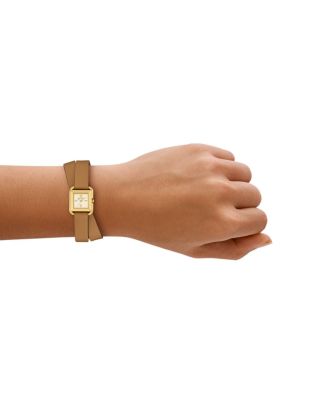 TORY BURCH トリーバーチ ミニダブルラップウォッチ KIRA Small Kira Double Wrap Watch: Women's Designer Strap Watches