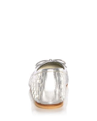 Women's Jada Slip On Woven Bow Flats