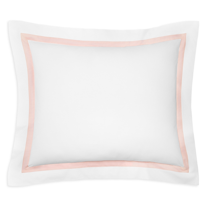 Sferra Estate Sham, Standard In White/petal