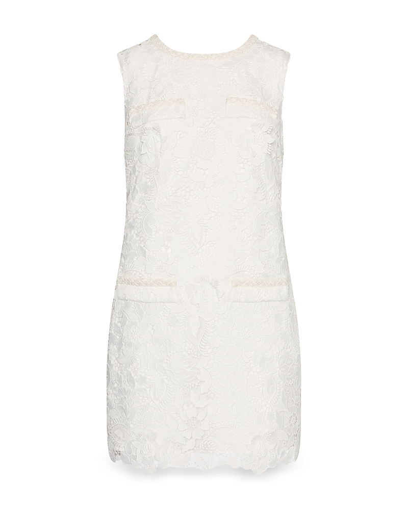 Milly Garden Lace Sleeveless Mini Dress