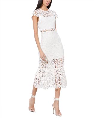 Clover Open Back Lace Dress