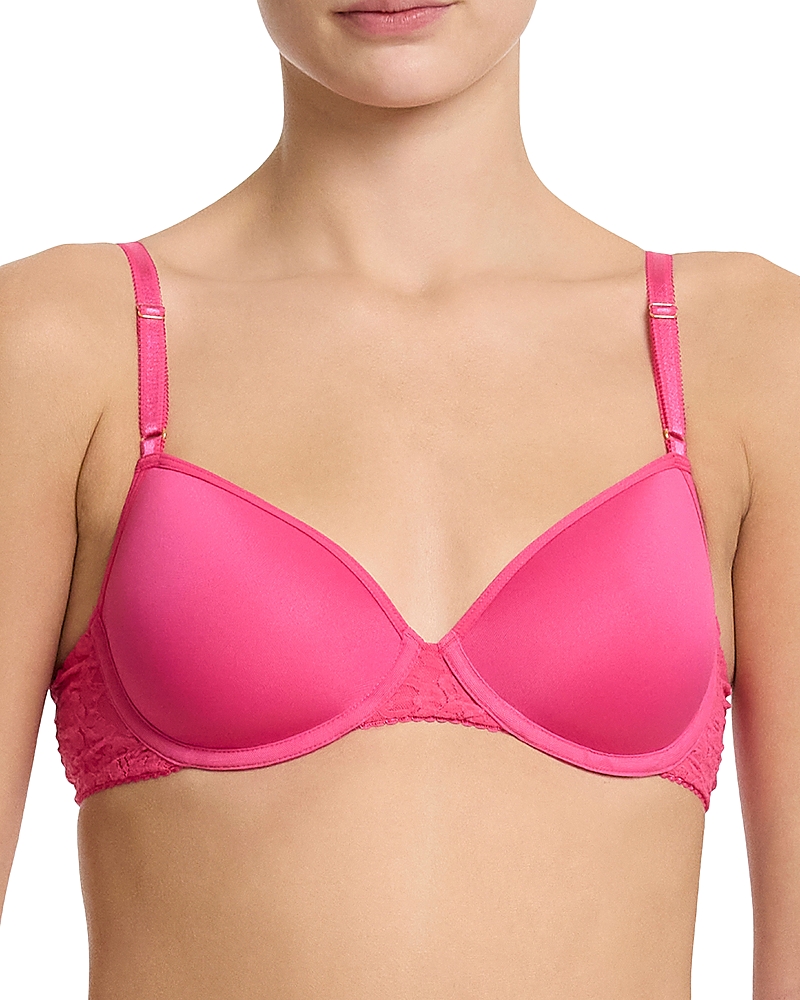 Shop Hanky Panky Signature Lace T-shirt Bra In Un-beet-able