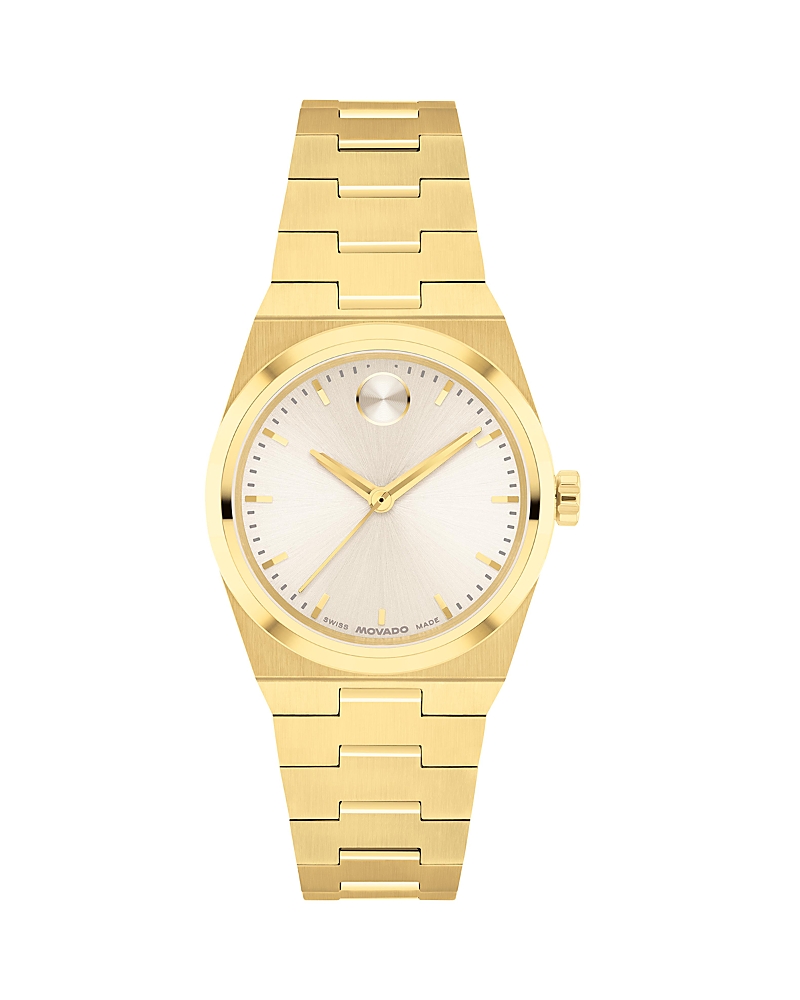 Movado Bold Quest Watch, 28mm In Gold/gold