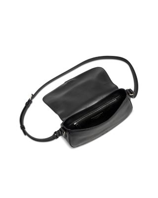T-Bar Leather Shoulder Bag