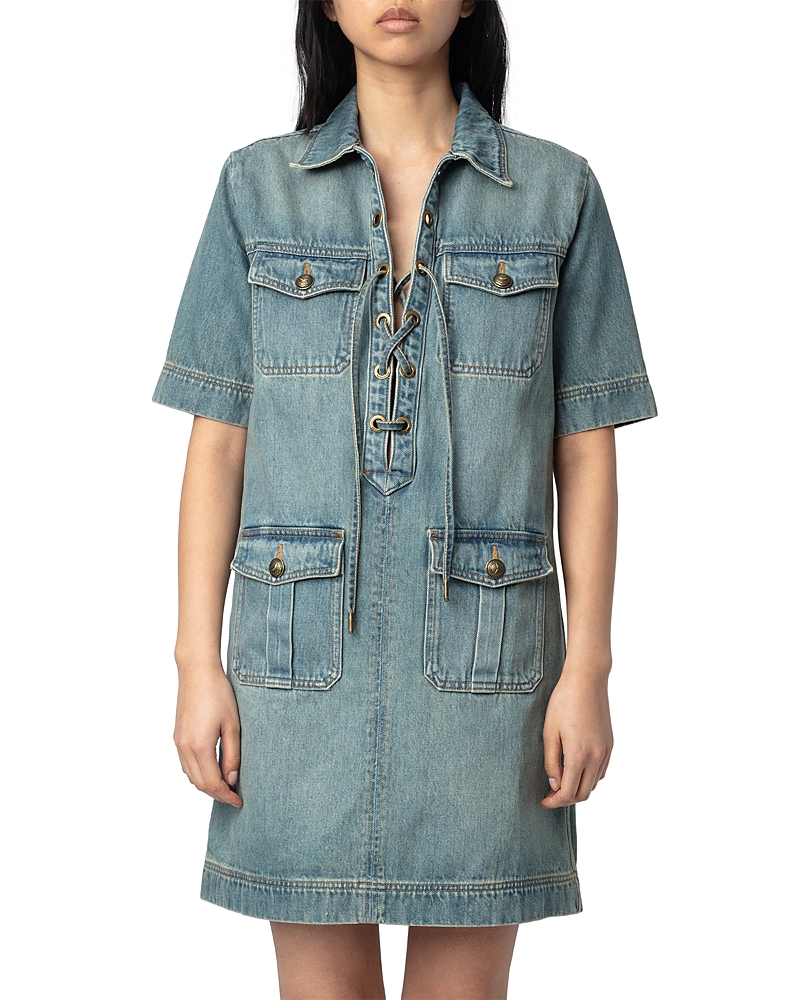 Zadig & Voltaire Record Denim Dress