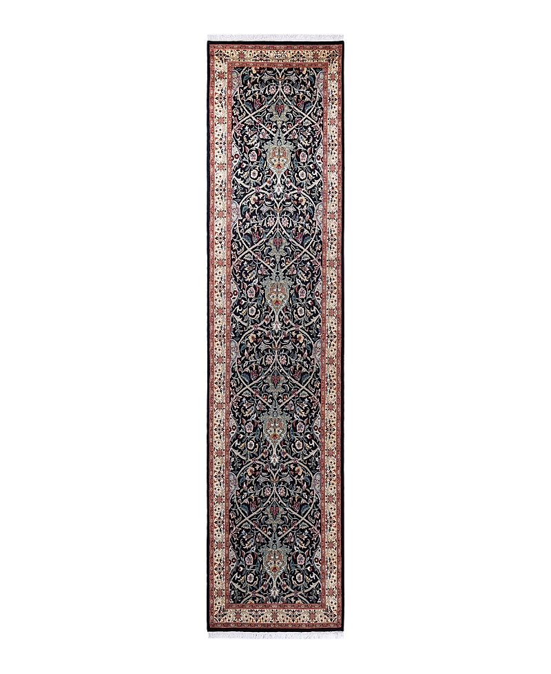 Bloomingdale's Mogul M1171 Runner Area Rug, 2'8 X 12'3 In Black