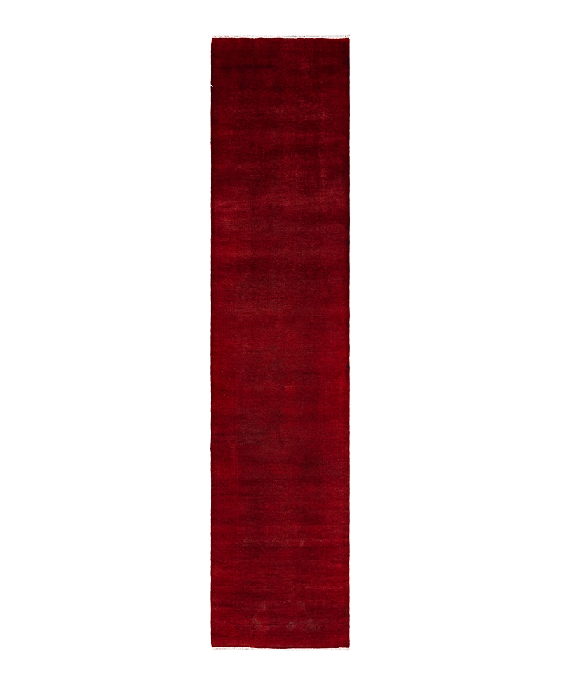 Bloomingdale's Fine Vibrance M1591 Runner Area Rug, 3' X 13'4 In Red