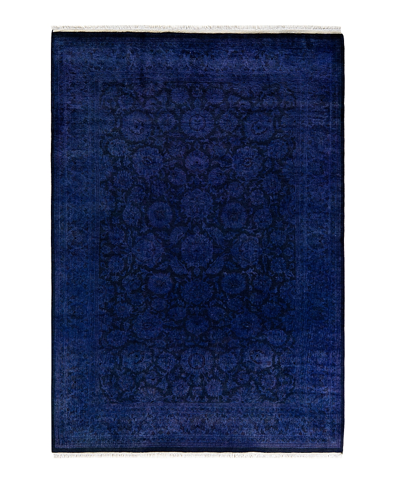 Bloomingdale's Fine Vibrance M1331 Area Rug, 4'8 X 6'10 In Purple