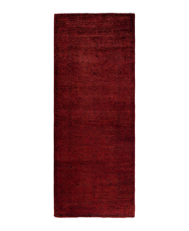 Bloomingdale's Vibrance M1680 Runner Area Rug, 3'1 X 7'10 In Red