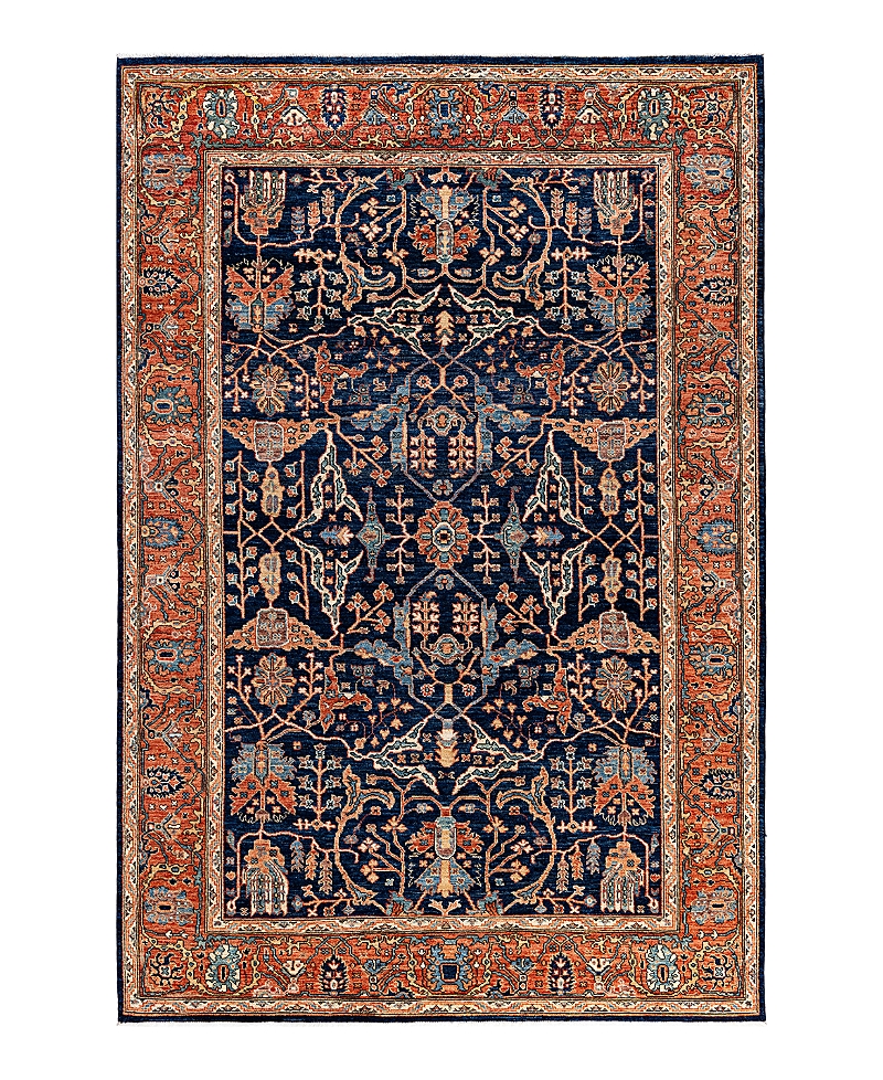 Bloomingdale's Serapi M1945 Area Rug, 6' X 8'11 In Blue