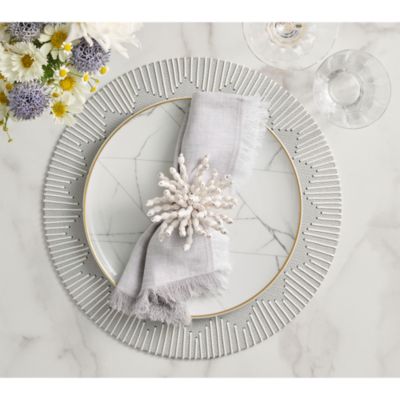 Chambray Fringe Napkin