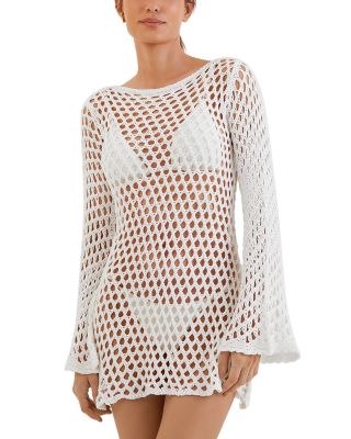 Belle Crochet Dress Swim Cover-Up