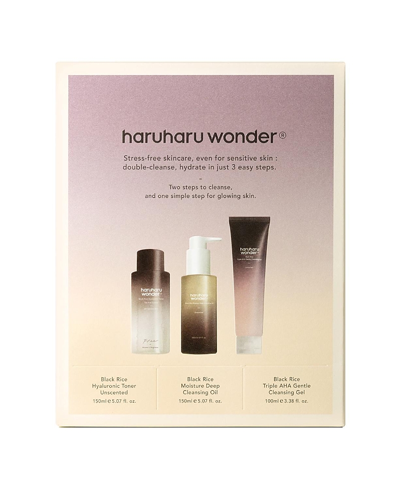 Haruharu Wonder Cleanse & Glow Set