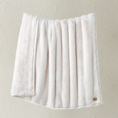 Tidal Faux Fur Throw Blanket