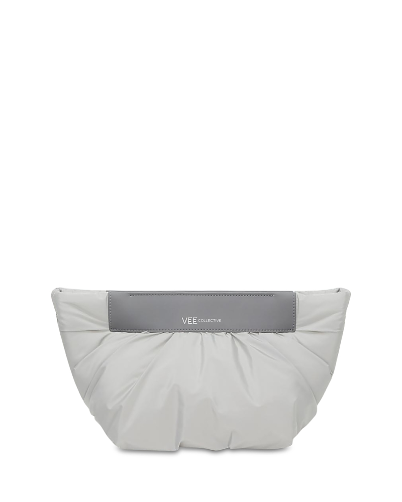 Vee Collective Caba Cloud Clutch In Grey