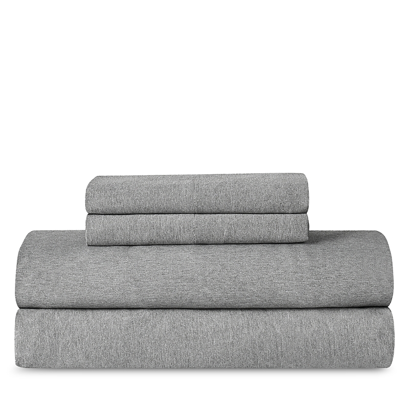 Ugg Devon Microfiber Sheet Set, Full In Heather Grey