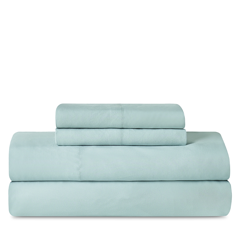 Ugg Devon Microfiber Sheet Set, Full In Sky Gray