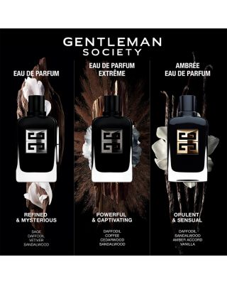Gentleman Society Ambr&amp;eacute;e Eau de Parfum 3.3 oz.