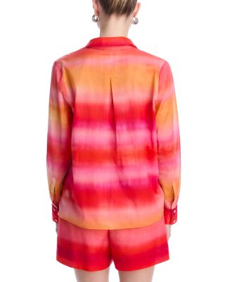 Elvrie Shirt & Jassiah Beach Cover-Up Shorts