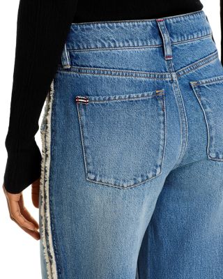 Trish Mr. Baggy Mid Rise Jeans in Denim