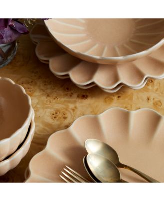 Dhalia Stoneware Salad Plate, Set of 4