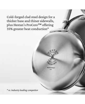 ProBond&amp;reg; Forged 11&amp;quot; Professional Clad Stainless Steel Skillet