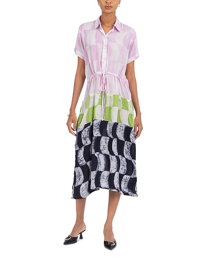 Busayo Kilani Midi Dress In Multicolored
