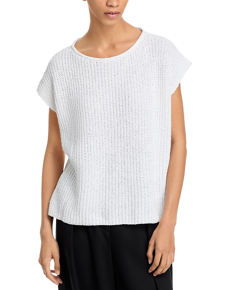 EILEEN FISHER BALLET NECK SWEATER