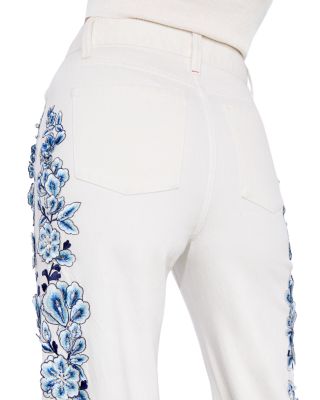 Weezy Floral Embroidered Pants