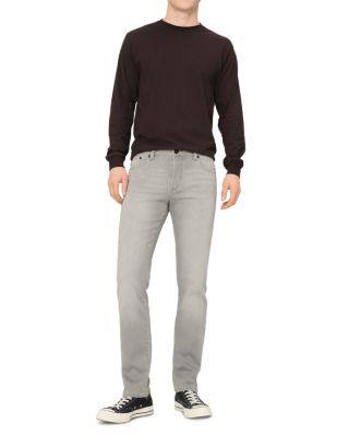 Nick Slim Fit Ultimate Knit Jeans in Washed Gray