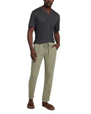 Linen Drawstring Pants