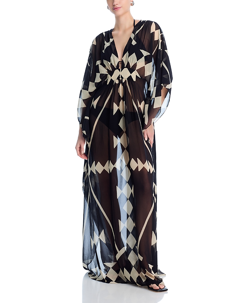 Johanna Ortiz Garden Maxi Dress Swim Cover-Up