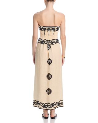 Linen Ancient Maxi Dress