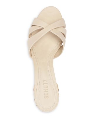 Women&#39;s Keefa Straw Heel Sandals