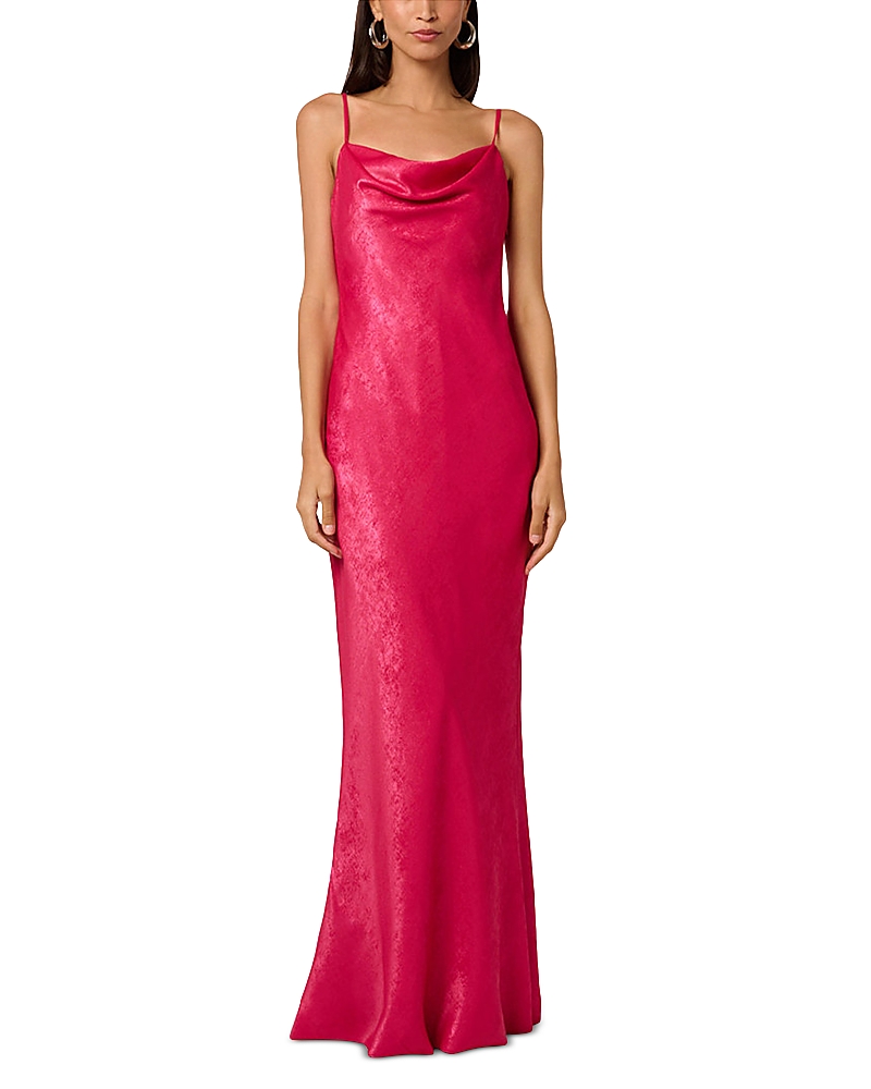 Liv Foster Adeline Foiled Long Dress